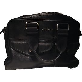 Autre Marque Mallette Chevignon en cuir noir Noir