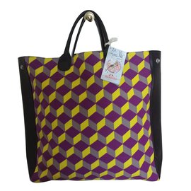 Autre Marque-La Marelle Tote-Multicolor