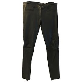 Sylvie Schimmel Pantaloni, ghette Nero