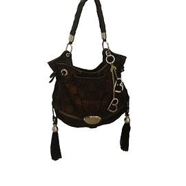 Lancel BB Handbag Brown Deerskin Brown