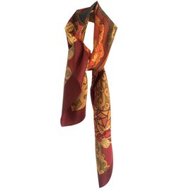 Hermès-Silk scarf-Multiple colors