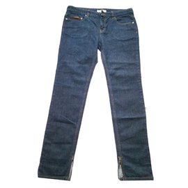 Vaqueros See by Chloé azules de algodón y elastano 42FR Azul