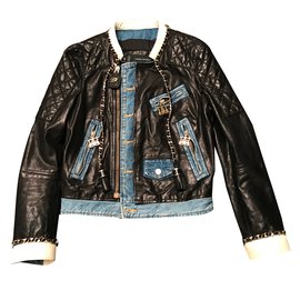Dsquared2 Biker jacket Black