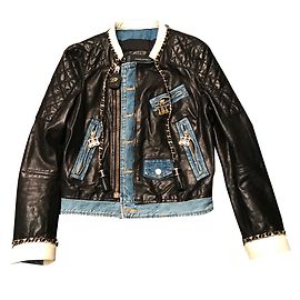 Dsquared2 Giacca da motociclista Nero