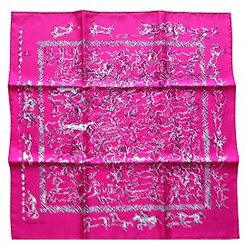 Bandana Hermès Ranch Rose
