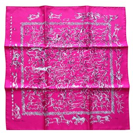 Hermès Cachecol Rosa