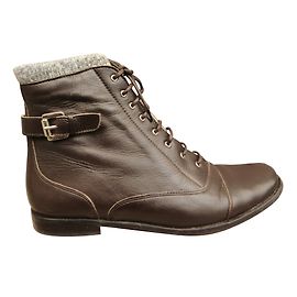 Opening Ceremony Leder Stiefeletten Braun Braun
