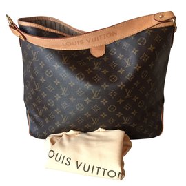 Louis Vuitton-Bolso-Castaño