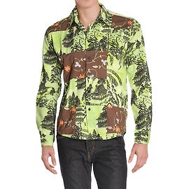 Autre Marque CAMICIA STAMPA NUOVA UOMO CUSTO BARCELLONA Multicolore