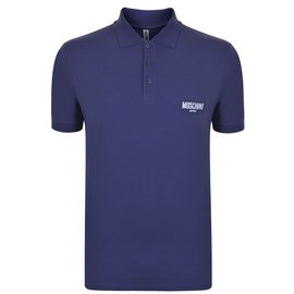 Moschino-CAMISETA POLO HOMBRE MOSCHINO NUEVA-Azul