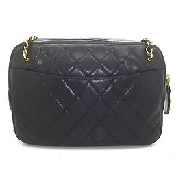 Chanel Bolsa da Camera Preto