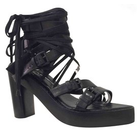 Ann Demeulemeester sandali Nero