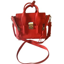 3.1 Phillip Lim mini pashli Laranja