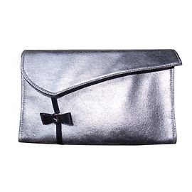 Thierry Mugler Clutch Bag Silver Silvery