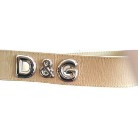 D&G-Belt-Beige