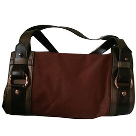 Lancel-Handbag-Dark brown
