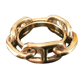 Hermès anillo Dorado
