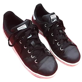 Baskets Adidas Stan Smith Rita Ora Noir Cuir Noir