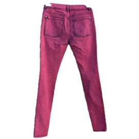 Chanel-Jeans-Bordeaux