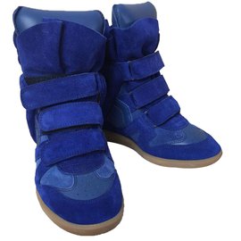 Isabel Marant Baskets Bleu