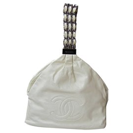 Chanel-Handtasche-Weiß