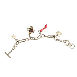 Swarovski-Bracelet-Argenté,Rouge