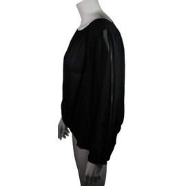Marc Jacobs-Silk blouse-Black