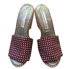 Christian Lacroix Mules compensées Autre