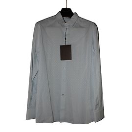 Louis Vuitton Chemise monogramme Bleu