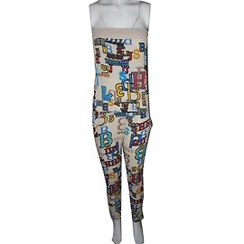 Autre Marque Bodyform strapless jumpsuit viscose size 38 Multiple colors