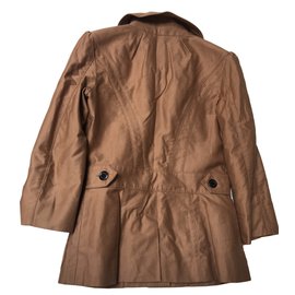 Louis Vuitton-Veste style saharienne-Caramel