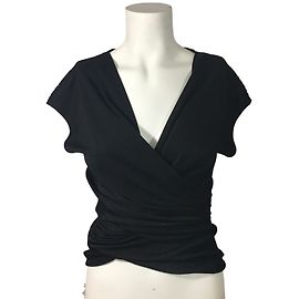 Yves Saint Laurent Top cache coeur Noir