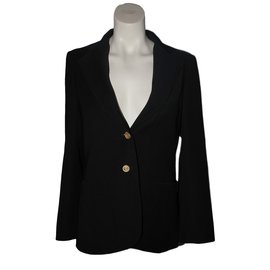 Louis Vuitton-Jaqueta uniforme-Preto