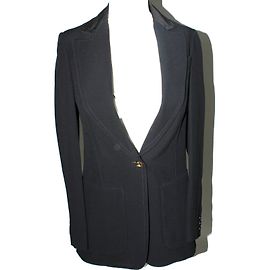 Louis Vuitton Blazer Uniformjacke Schwarz Schwarz
