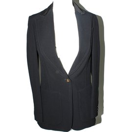 Louis Vuitton-Jaqueta uniforme-Preto
