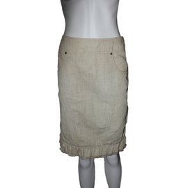 Kenzo-Skirt-Grey,Cream