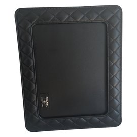 Chanel-Chanel Ipad Case-Black