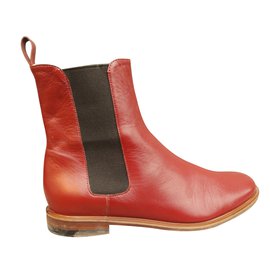 Robert Clergerie-Ankle Boots-Caramel