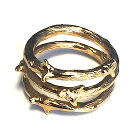 Aurelie Bidermann Capullo de rosa Dorado