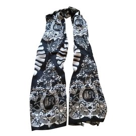 John Richmond Bufanda de seda Multicolor