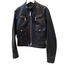 Dsquared2 Biker-Jacke Schwarz