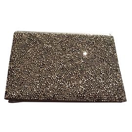 Swarovski card holder Silvery