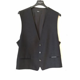 Hugo Boss-Hugo Boss vest for men-Black