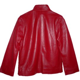 Autre Marque-Girl coats outerwear-Red