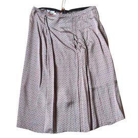 Jupe rose en viscose Max & Co Taille 40 Rose