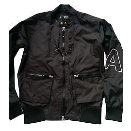 Chaqueta bomber Armani Jeans negra XL Negro