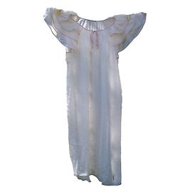 Christian Dior Camisón Rosa Blanco
