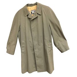 Burberry Trench Coat Khaki Gabardine Khaki