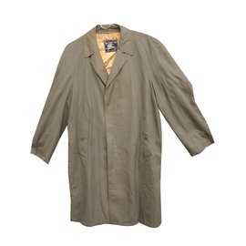 Burberry-Men Coats Outerwear-Khaki