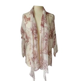 Hermès-Silk blouse-White
